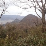 六つ目山と左伽藍山